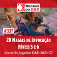 20 Magias de Invocação – Níveis 5 e 6 | Livro do Jogador D&D 2024 C7 image