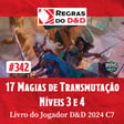 17 Magias de Transmutação – Níveis 3 e 4 image