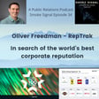 Smoke Signal Episode 34: In search of the world's best corporate reputation image