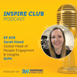 Inspire Club Ep #29 - Sarah Hood image