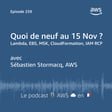Les nouveautés AWS au 15 novembre image