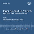 Les nouveautés AWS au 31 octobre image