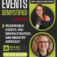 213: Measurable Events: ROI-Driven Strategy, and Industry Advocacy ft Wendy Porter  image