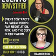 219: Event Contracts as Partnerships: Fair Negotiation, Risk, and the CECP Certification image