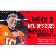 Week 8 Main Slate QBs – Cooking Up the Perfect Stack | The DFS Deli (Part 1) image