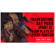 Thanksgiving DFS Deep Dive & Parlay Build — Part 2 | DraftKings, FanDuel & Betting Breakdown image