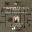 Procurement in 5-Minutes: Where does procurement belong in the organisational hierarchy? image