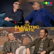 The Electric State Interview with Millie Bobby Brown, Chris Pratt, Stanley Tucci, and Giancarlo Esposito (Netflix) image