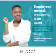 Ubuntu Mental Health:Employees’ mental wellbeing is an asset with Dr Mathero Michelle Nkhalamba image