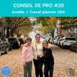 Conseil de Pro #20 - Amélie x Travel planner USA image