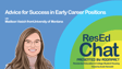 ResEdChat Ep 157: Advice for Success in Early Career Positions with Madison Vasich image
