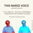 016 - Red Pill / Blue Pill Experiment - How would you choose to learn? image