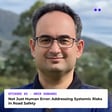 Not Just Human Error: Addressing Systemic Risks in Road Safety | Interview with Dr Amir Sobhani image