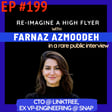 #199 Farnaz Azmoodeh: Iran to LA, Mastering Engineering at Google, Monetising Snapchat, and becoming CTO at Linktree image