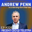 #225 Andrew Penn: The Untold Story of Telstra’s CEO — High School Dropout, Art, Scorecards and Calm Leadership image