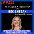 #213 Dr. Bec Sheean: FightMND’s Research Director on Beating Motor Neurone Disease + AFL, Beanies & Big Freeze image