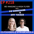 #218 How Husband-Wife Duo Pip & Amy Turned Redundancy & AI Into "Springboards"- Raising $5M to Inspire Creativity image