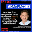 #162 Adam Jacobs: How he built 'The Iconic' and now 'Hatch', Learnings from selling kitchen knives, personal identity and dad's influence! image