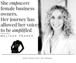 THE AMBER WEITZER PODCAST | SILHOUETTES OF SUCCESS | MELISSA FRANKS | EPISODE 142 image