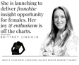 THE AMBER WEITZER PODCAST | SILHOUETTES OF SUCCESS | BRITTNEY LINCOLN | EPISODE 141 image