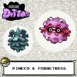 Pineco & Forretress image