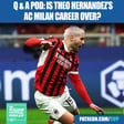 Theo Hernandez Vs Feyenoord Diving Shame: Is His AC Milan Career Dead? (Clip From Q & A Pod) image