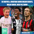 Kevin De Bruyne & Jonathan David Napoli + Juventus Dream Debuts | AC Milan SHOCK Loss | Nico Paz Como SHOW | & Much More image