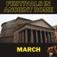 Festivals in ancient Rome: March image
