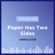 Simple Step: Paper Has Two Sides image