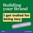 I got trolled for being lazy image