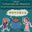 DZVDT #246 - Testleser:innen fürs Manuskript: Wie sieht Veras & Tamaras Zusammenarbeit 2025 aus? image