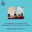 #36 Prévenir la corruption : comprendre les réalités du terrain avec Farah Zaoui, Probitas image