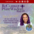 Ep.124 Live Like A Plant: Finding Your Essential Nature with Mary Rothwell | ReConnect with Plant Wisdom image