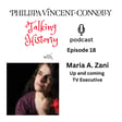 Episode 18 - Maria Zani. Up-and-coming Tv Executive image