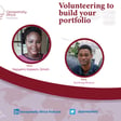 Volunteering to build your portfolio image