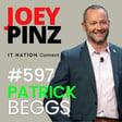 #597 Patrick Beggs🎯 From Military Precision to Cybersecurity Leadership image