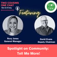 42. Spotlight on Community: Tell Me More featuring Food on the Table (SA Charity) image