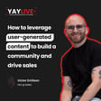 How to leverage user-generated content to build a community and drive sales, with Victor Emilson, CEO of ROIROI image