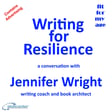 Writing for Resilience – a conversation with Jennifer Wright image
