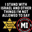 I stand with Israel and other things I'm not allowed to say | Mark MI Words  image