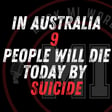 In Australia 9 people will die today by suicide | Mark MI Words #mentalillness #PTSD image