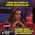 Door wie word je liever aangevallen: Glennis Grace, een rottweiler of een chimpansee? * DILEMMA'S * image