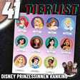 41 - TIERLIST Disney Prinzessinnen - Wir ranken sie alle! image