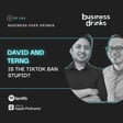 61. Is the TikTok Ban Stupid? Reacts - Entrepreneur Podcast image