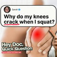 Why Do My Knees Crack When I Squat? image