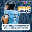 The Fun Belt is WIDE Open! Sun Belt Preview | Ben Moore, 247 Sports - Episode 292 image