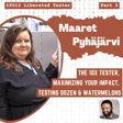 Maaret Pyhäjärvi on The 10x Tester,  Maximizing your impact,  Testing Dozen & Watermelons: LT012 Part 2 image