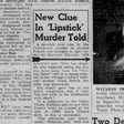 The Murder of Jeanne French aka "The Red Lipstick Murder" image