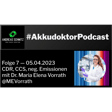 CDR, CCS, negative CO2 Emissionen - Zu Gast Dr. Maria Elena Vorrath image