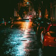 Midnight Calming Rain & Distant City Traffic: 8-Hour Soothing Urban Ambience for Relaxation, Studying & Sleep image